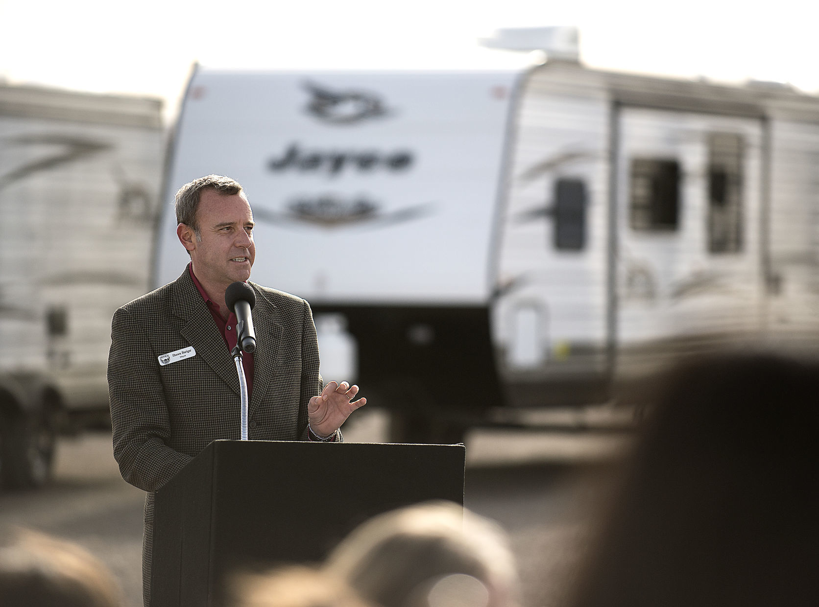 Jayco expansion groundbreaking